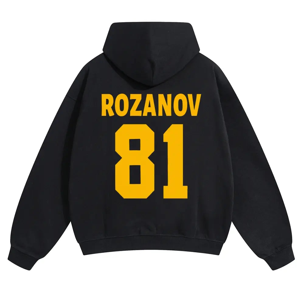 Unisex Rivalry Graphic Hoodie For Autumn Winter Thick Warm Retro Print Versatile For Ins Street Style Couples Outfits Top Sweet Sports Drama Y2K Streetwear Fan Gift - View 2