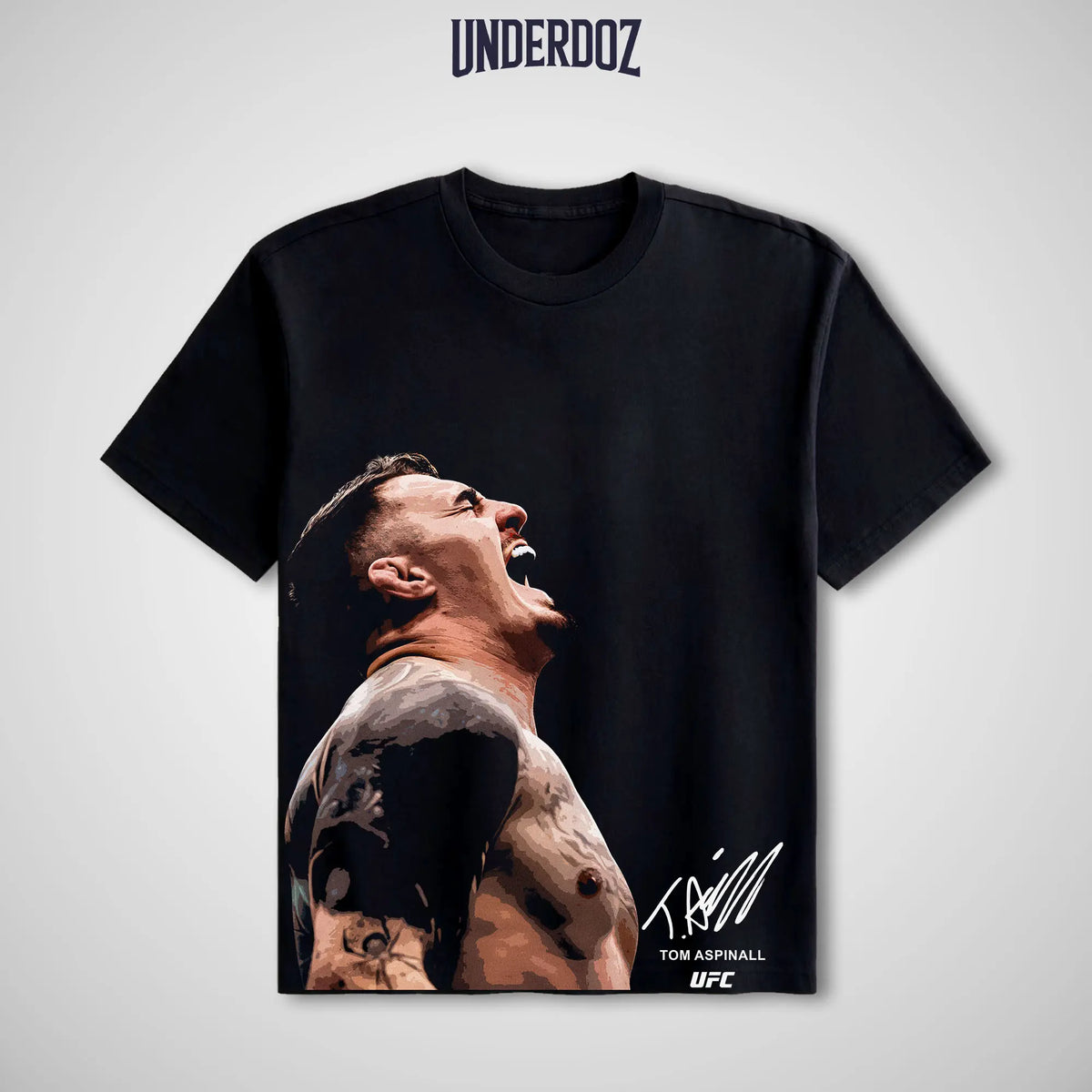 [COLLECTION] UFC Men's Fighters Short-Sleeve T-Shirt, MMA Fan Apparel, UFC Soft Cotton Round Neck Unisex Streetwear Clothes, UFC MMA Vintage Casual Sweatshirts Crewneck Top for Champions - View 43