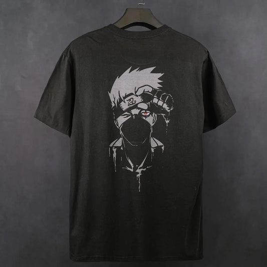 80s 90s Naruto Kakashi Oversized streetwear singlet muscle cotton outfits men short summer men's graphic tees Fits vacation outfits Anime tank tops men gifts SpringStatements - View 3