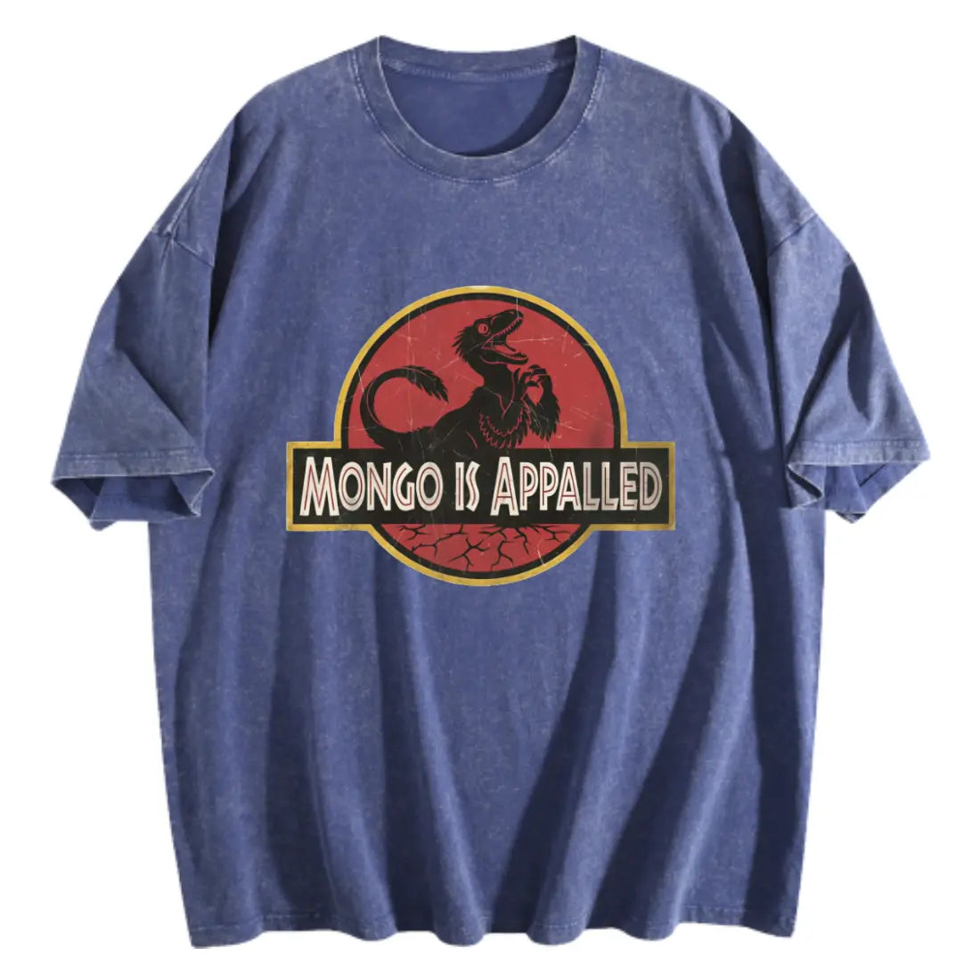 Oversize Cotton Graphic T-Shirt - Round Neck Short-Sleeve, Dungeon Crawler Carl LitRPG DCC Posse Bookish Y2K Streetwear, Custom Fashion Gradient Fabric, Casual Sports Top for Beach, Princess Donut Mongo Is Appalled Print Gift - View 15