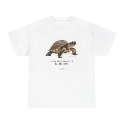 Slow Motion Turtle Shirt - Casual Cotton Retro T-Shirt with Vintage Graphic Design for Men and Women Tshirt White - View 11