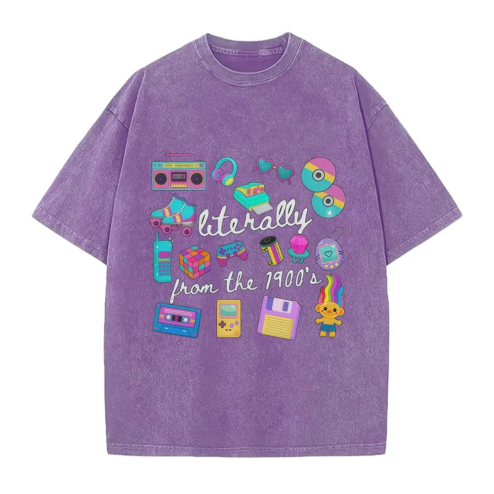 Literally From The 1900s shirt, Funny Retro 90's Shirt, Meme Shirts, Funny Gift for Mom, Retro 1900 t-shirt, 1990's gal shirt - View 17