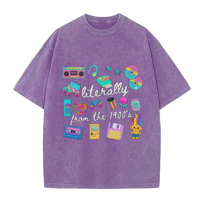 Literally From The 1900s shirt, Funny Retro 90's Shirt, Meme Shirts, Funny Gift for Mom, Retro 1900 t-shirt, 1990's gal shirt - View 17