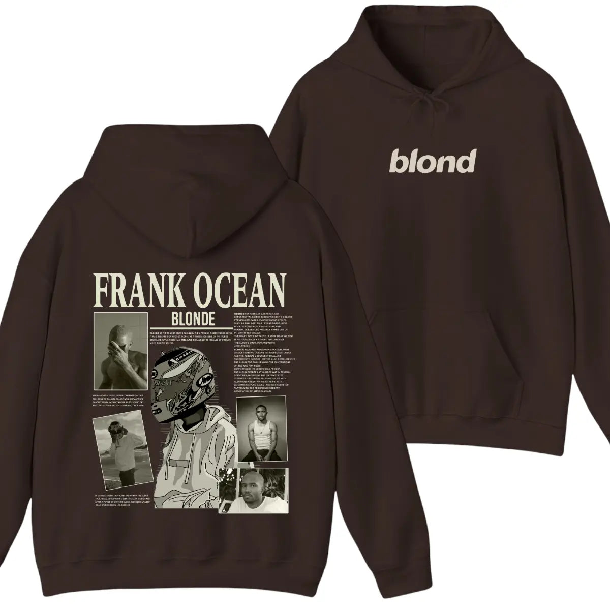 Frank Ocean Graphic Hoodie Cotton Shirt, Full Color, Full Size, Gift For Men, Gift For Women, Gift For Fans, Comfort Menswear Tops Classic, Streetwear, Trendy Hoodie - View 10