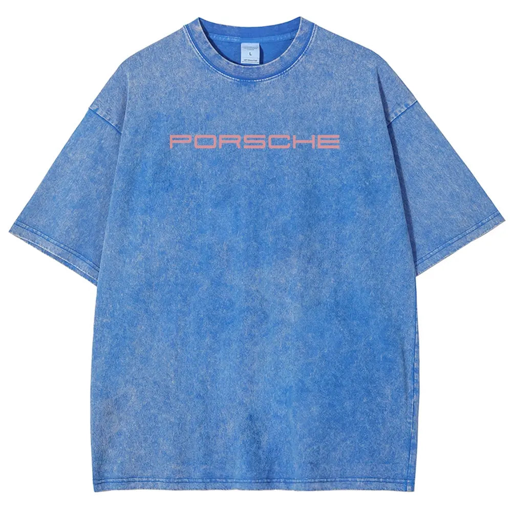 Cherry Blossom Japanese Aesthetic Classic Sports Car Vintage Washed Tee 90s Men's Graphic Tee t Shirts Funny Graphic Tee Good Graphic Tees Graphic Tees Streetwear Outfits Men Vacation Outfits Oversized Tshirt Men - View 9