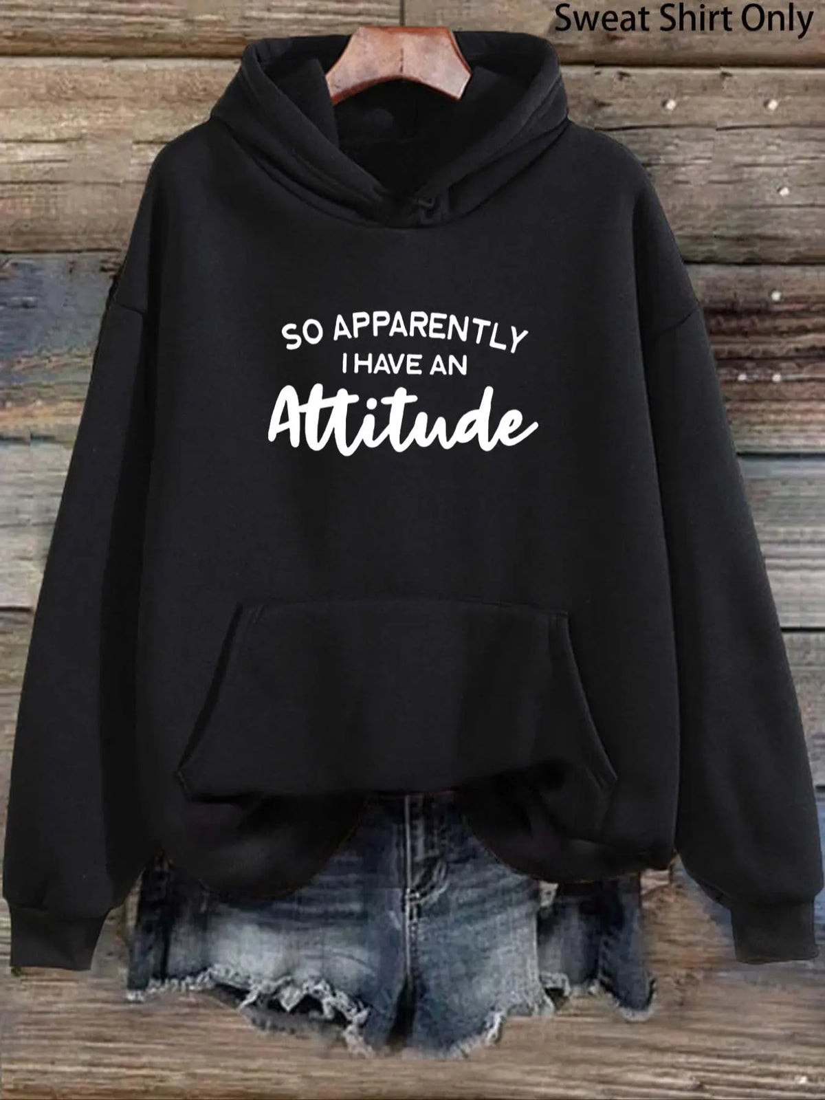 Women's Letter Print Drop Shoulder Drawstring Hoodie, Fashion Casual Style Kangaroo Pocket Hoody Sweatshirt for Daily Holiday Outdoor Wear, Women Clothes for Fall & Winter, Casual Hooded Sweatshirt, Drawstring Pocket Hoodies, Letter Pattern Hoodies