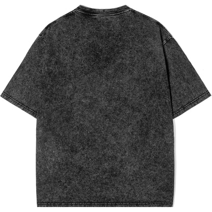 Sukuna Jujutsu Kaisen - Jujutsu Kaisen Anime Retro Unisex Acid Washed T-Shirt, 100% Heavy Cotton Oversized Unisex Anime Merch, Soft Cotton Streetwear Clothes, Unisex Manga Apparel, Gift for Anime Fans, Anime GiftGift Menswear Top Tshirt Gamis Tropical - View 6