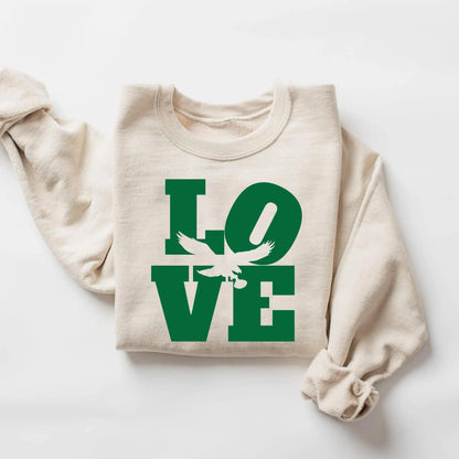Eagles Love crewneck sweatshirt - View 6