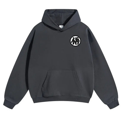 Dragon Ball DBZ Viral Anime Graphic Hoodie! Unisex 90s Retro Pullover - Funny Cartoon Streetwear Hoodies - Cozy Fleece Gift For Him Casual Cotton - View 12