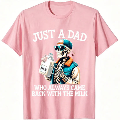 Humorous Dad Graphic Tees Featuring Sarcastic Come Back With The Milk Classic Dad Quotes Ideal Gift for Fathers - View 19