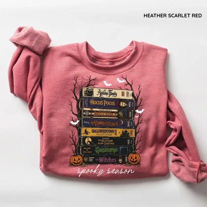 Vintage Halloween Movie Sweater, Retro Spooky Season Sweatshirt, Horror Film Graphic Pullover, Scary Movie Lover Crewneck, Halloween Gift - View 2