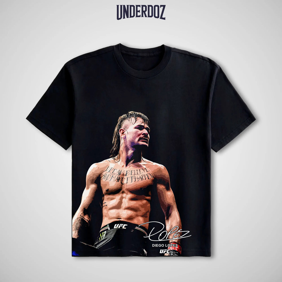 [COLLECTION] UFC Men's Fighters Short-Sleeve T-Shirt, MMA Fan Apparel, UFC Soft Cotton Round Neck Unisex Streetwear Clothes, UFC MMA Vintage Casual Sweatshirts Crewneck Top for Champions - View 31