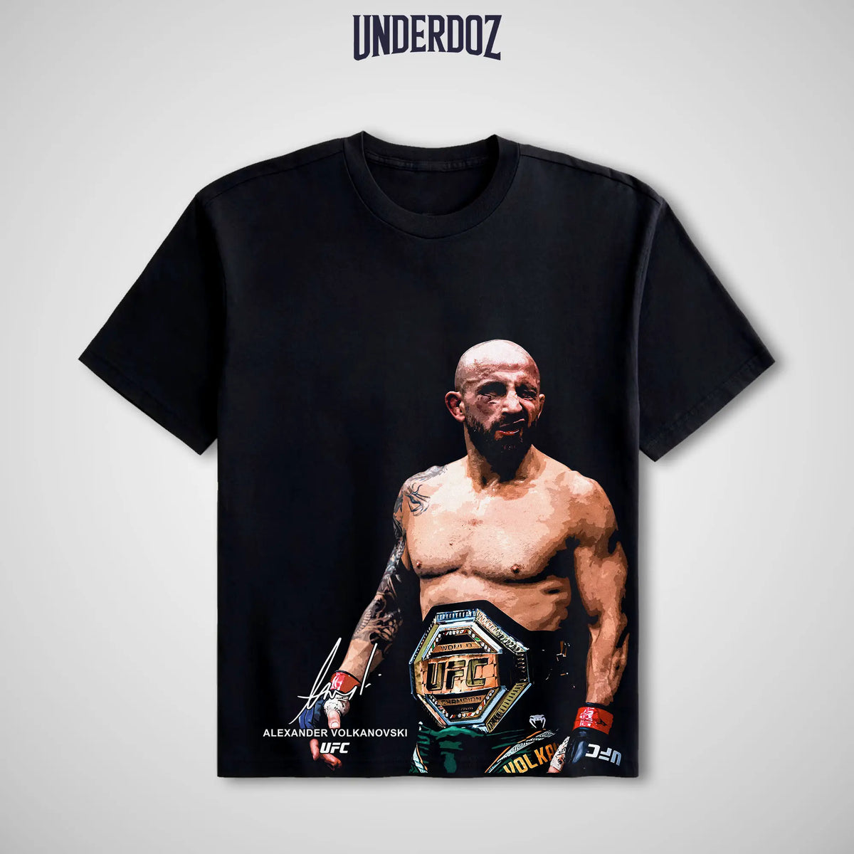 [COLLECTION] UFC Men's Fighters Short-Sleeve T-Shirt, MMA Fan Apparel, UFC Soft Cotton Round Neck Unisex Streetwear Clothes, UFC MMA Vintage Casual Sweatshirts Crewneck Top for Champions - View 38