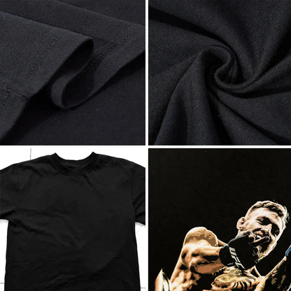 [COLLECTION] UFC Men's Fighters Short-Sleeve T-Shirt, MMA Fan Apparel, UFC Soft Cotton Round Neck Unisex Streetwear Clothes, UFC MMA Vintage Casual Sweatshirts Crewneck Top for Champions - View 8