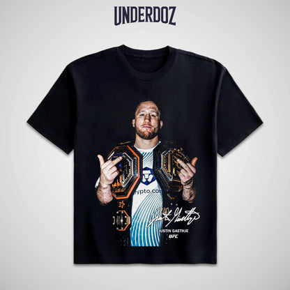 [COLLECTION] UFC Men's Fighters Short-Sleeve T-Shirt, MMA Fan Apparel, UFC Soft Cotton Round Neck Unisex Streetwear Clothes, UFC MMA Vintage Casual Sweatshirts Crewneck Top for Champions - View 3