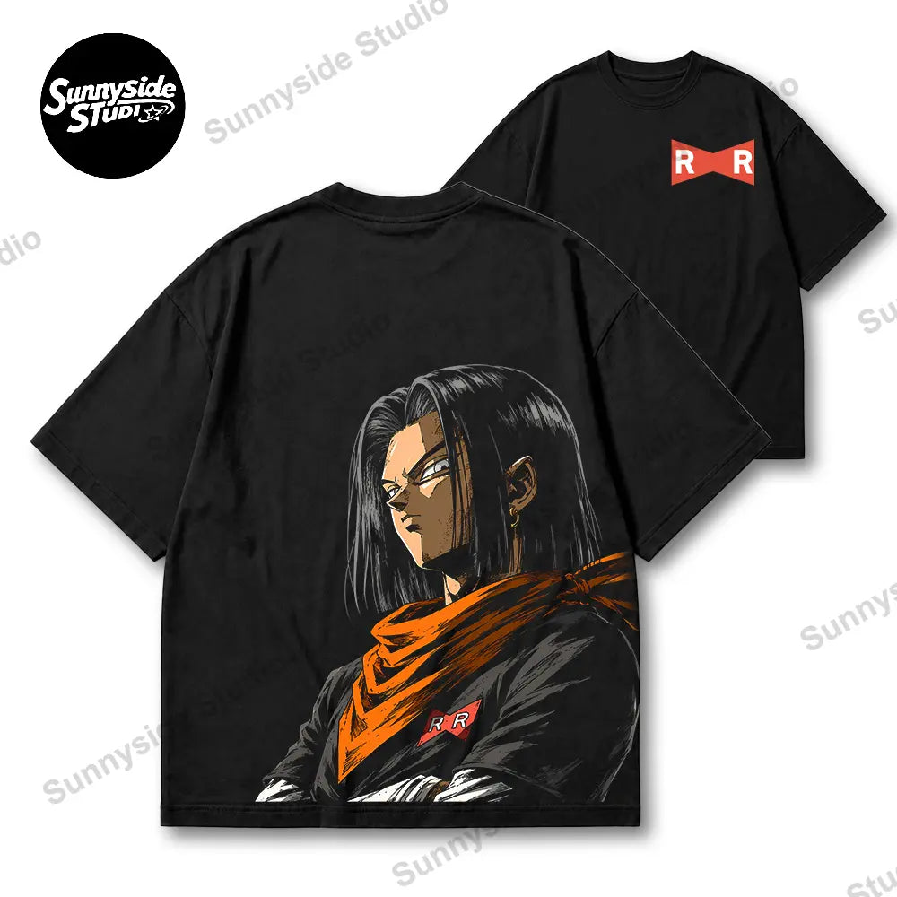 [Vtg90s]URban "GAZE" Series Anime 90s Graphic Tees US Regular Fit Funny Graphic Tee Men's Graphic Tees Streetwear Outfits Men Vacation Outfits Oversized Tshirt Men - View 12