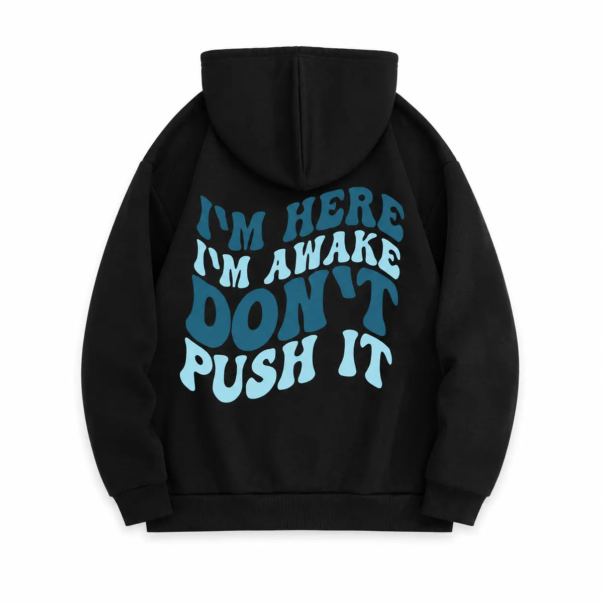 Women's Loose Fit Letter Digital Graphic Sweatshirt - Soft Fabric, Drop-Shoulder, Drawstring Hoodie, Kangaroo Pocket, Long Sleeve Pullover Sports Garment for Fall-Winter Daily Outdoor Use - View 1