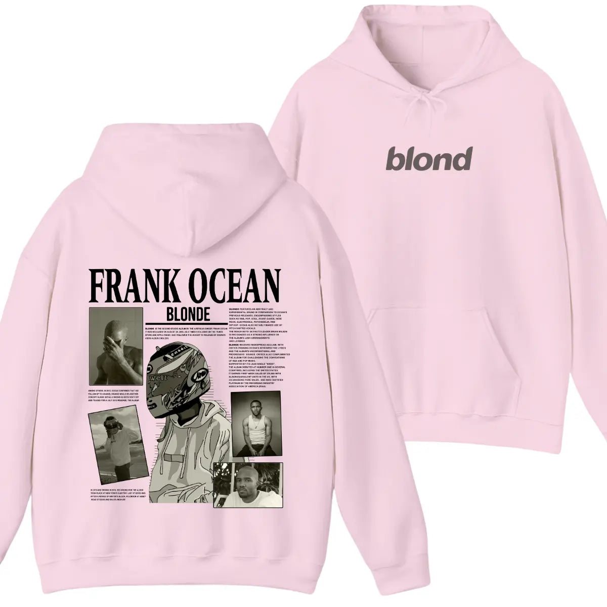 Frank Ocean Graphic Hoodie Cotton Shirt, Full Color, Full Size, Gift For Men, Gift For Women, Gift For Fans, Comfort Menswear Tops Classic, Streetwear, Trendy Hoodie - View 9