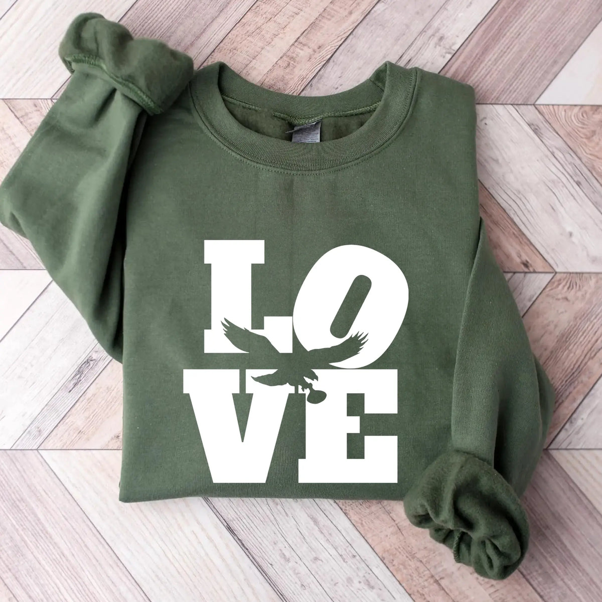 Eagles Love crewneck sweatshirt - View 1
