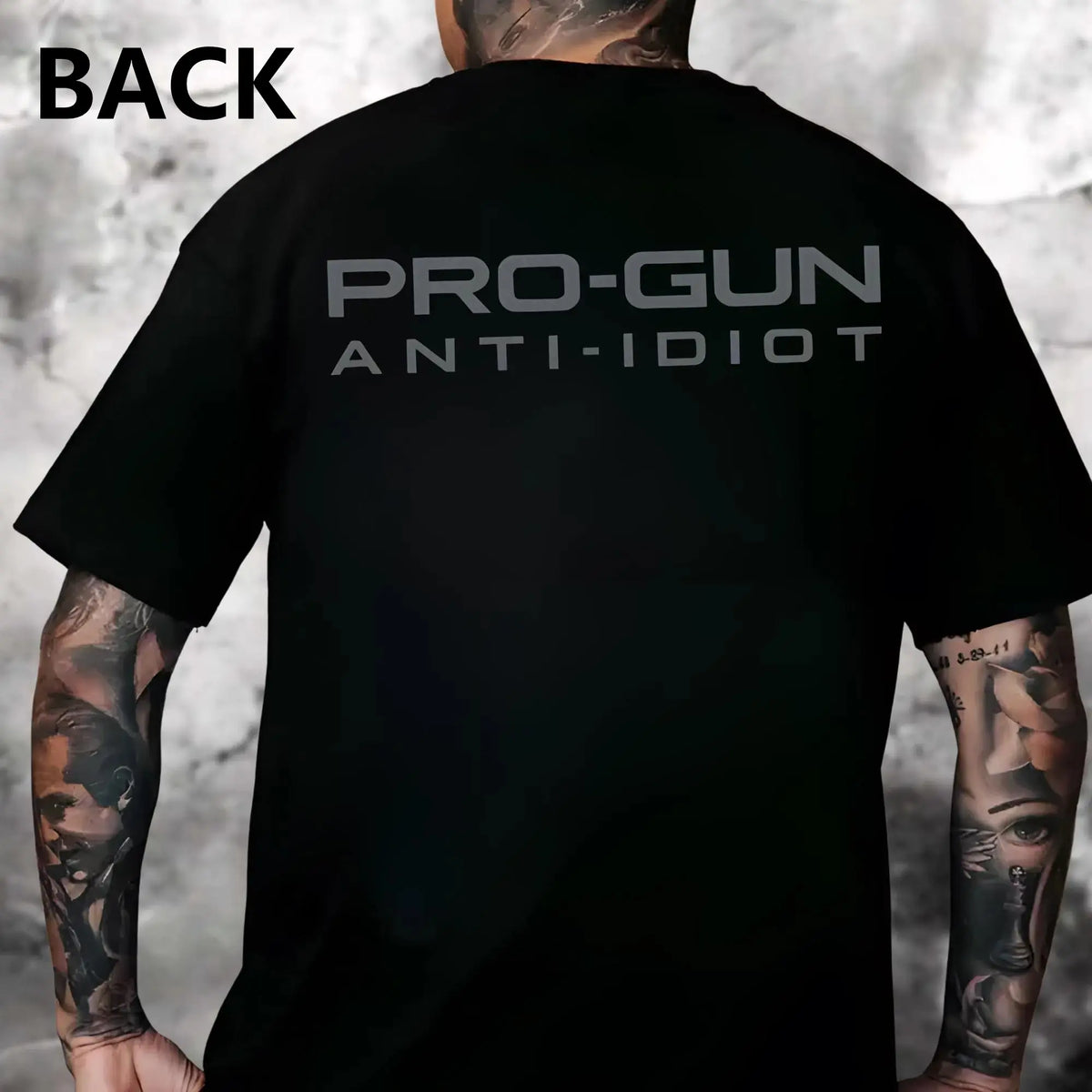 Men's 2A Patriot Pro-Gun Graphic T-Shirt - Seamless 100% Cotton Round Neck Short Sleeve Streetwear Top, Soft Easy Care Machine Washable All Seasons Menswear - View 15