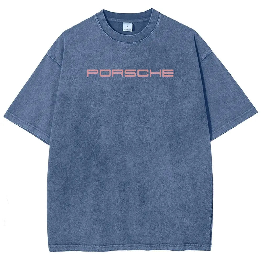 Cherry Blossom Japanese Aesthetic Classic Sports Car Vintage Washed Tee 90s Men's Graphic Tee t Shirts Funny Graphic Tee Good Graphic Tees Graphic Tees Streetwear Outfits Men Vacation Outfits Oversized Tshirt Men - View 10