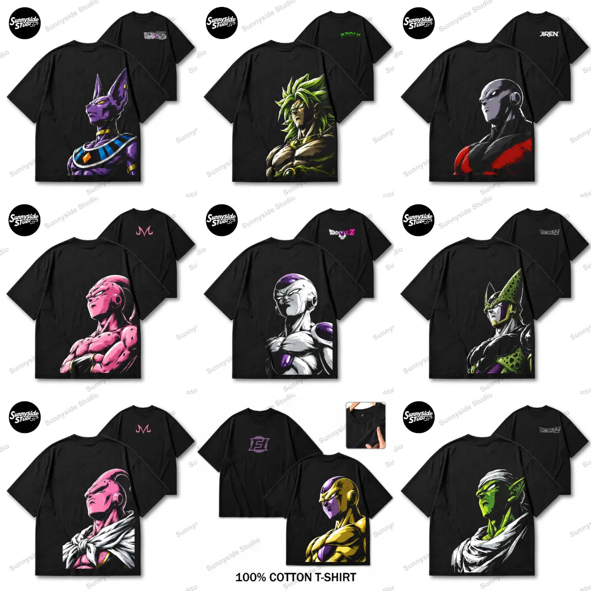 [Vtg90s]URban "GAZE" Series Anime 90s Graphic Tees US Regular Fit Funny Graphic Tee Men's Graphic Tees Streetwear Outfits Men Vacation Outfits Oversized Tshirt Men - View 4