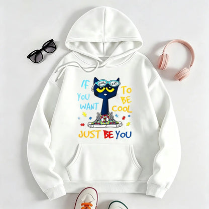Pete The Cat Graphic Unisex Tee For Men And Women Featuring Cute Cartoon Character Design Perfect Gift For Childhood Memories Crewneck Short Sleeve Top - View 11