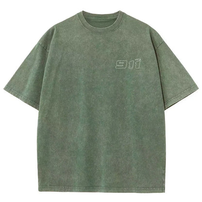 Men's 911 GT3 Racing Good Graphic Tees - Super Soft Washed Cotton Fashion Streetwear Round Neck Casual Top, Boyfriend Birthday Gift, Cool Guys Gifts, Gifts For Boyfriend, Cool Gifts For Guys - View 15