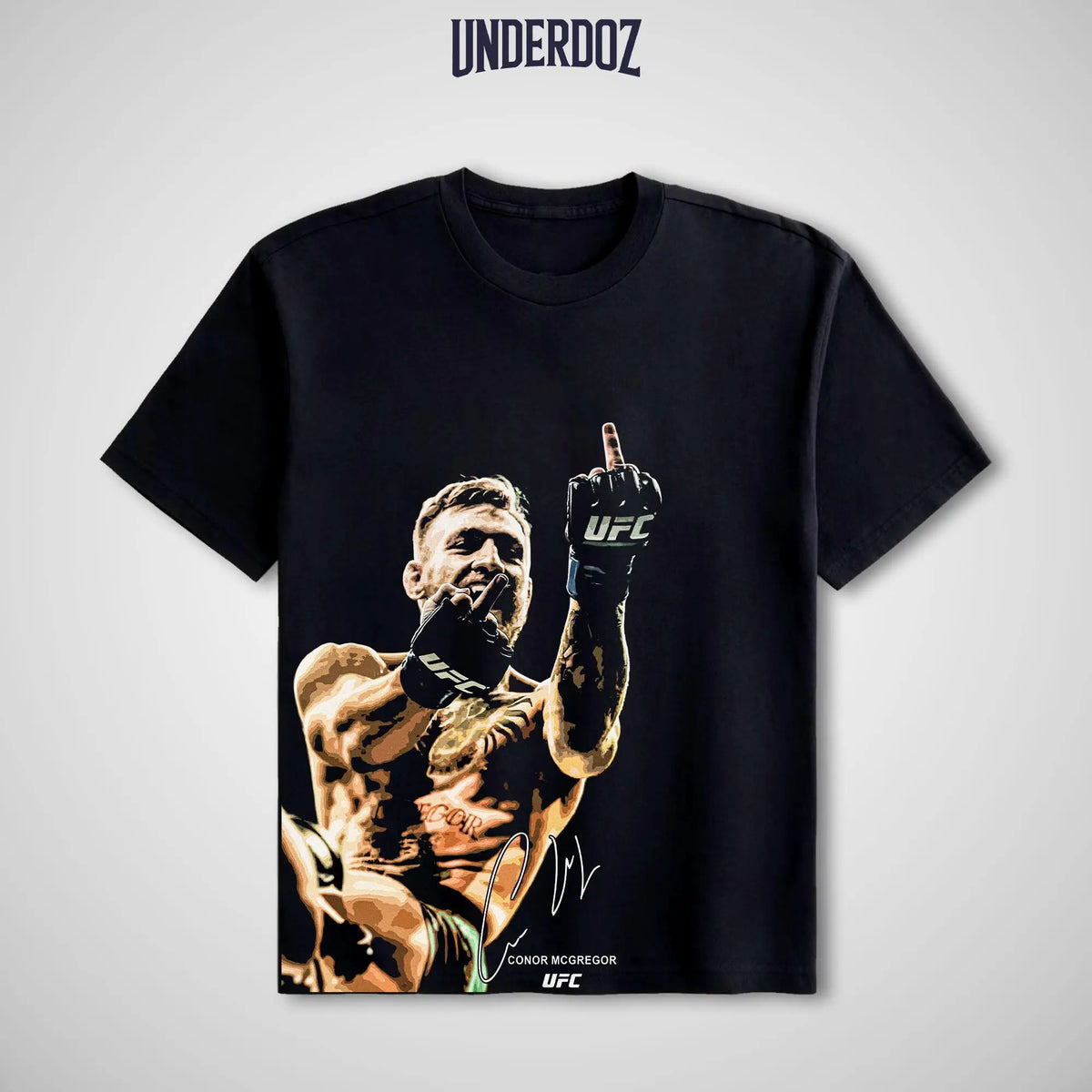 [COLLECTION] UFC Men's Fighters Short-Sleeve T-Shirt, MMA Fan Apparel, UFC Soft Cotton Round Neck Unisex Streetwear Clothes, UFC MMA Vintage Casual Sweatshirts Crewneck Top for Champions - View 4