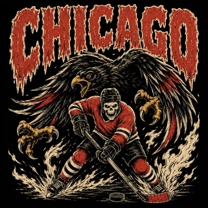 Gildan USA 32 Teams Ice Hockey Skull Vintage Sweatshirt Classic 90s All Team Ice Hockey Sweatshirt, Ice Hockey Game Day Sweatshirt, Team Unisex Sweatshirt Gift Ice Hockey - View 15