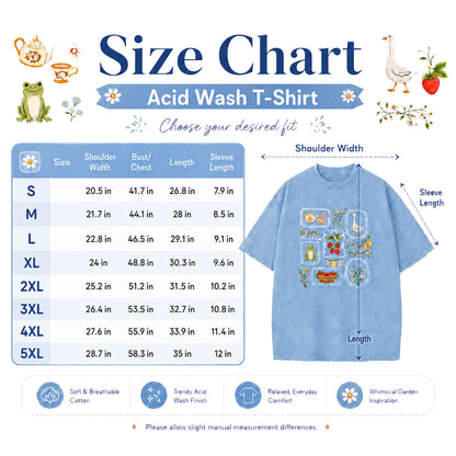 Holafish Women's Pure Cotton Graphic T-Shirt - Vintage Acid Wash Oversize Tee (S-5XL), Plus Size Casual Top with Retro Streetwear Attitude, Sport to Street Shirts for Women Back to School, Graphic Tees Women, Basic - View 5