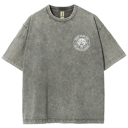 Sport Gym Wolves Oversized Tee Oversize Unisex Washed T-Shirt for Women and Men's Unisex Fit Batik Cotton Oversize Streetwear Menswear Super Soft Pre-Shrunk,back to school,back to school shopping,clothes for back to school,first day of school outfits - View 6