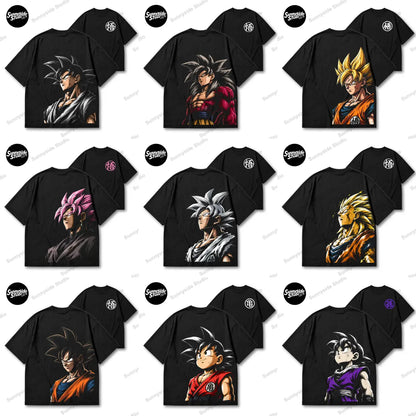 [Vtg90s]URban "GAZE" Series Anime 90s Graphic Tees US Regular Fit Funny Graphic Tee Men's Graphic Tees Streetwear Outfits Men Vacation Outfits Oversized Tshirt Men - View 2