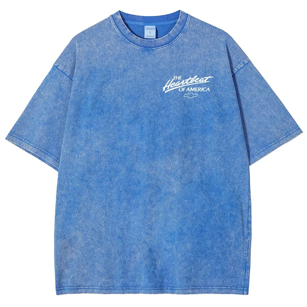 Truck Car Graphic Vintage Washed Tee 90s Men's Graphic Tee t Shirts Funny Graphic Tee Good Graphic Tees Graphic Tees Streetwear Outfits Men Vacation Outfits Oversized Tshirt Men,clothes for back to school,first day of school outfits - View 15