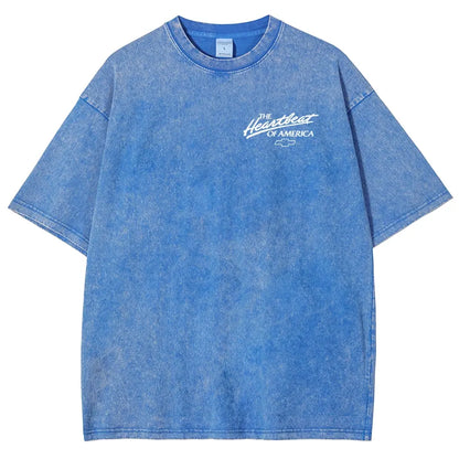 Truck Car Graphic Vintage Washed Tee 90s Men's Graphic Tee t Shirts Funny Graphic Tee Good Graphic Tees Graphic Tees Streetwear Outfits Men Vacation Outfits Oversized Tshirt Men,clothes for back to school,first day of school outfits - View 15