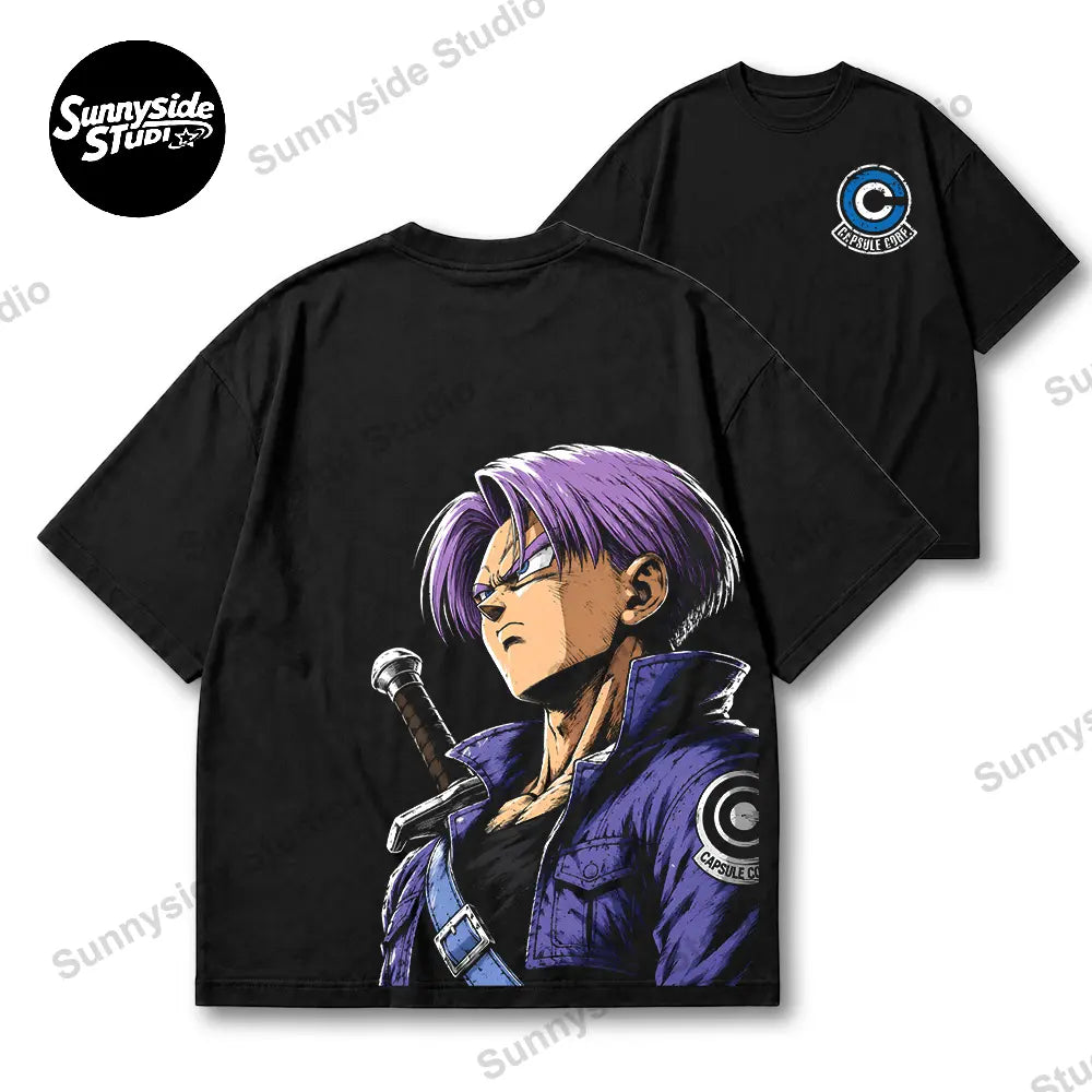 [Vtg90s]URban "GAZE" Series Anime 90s Graphic Tees US Regular Fit Funny Graphic Tee Men's Graphic Tees Streetwear Outfits Men Vacation Outfits Oversized Tshirt Men - View 33