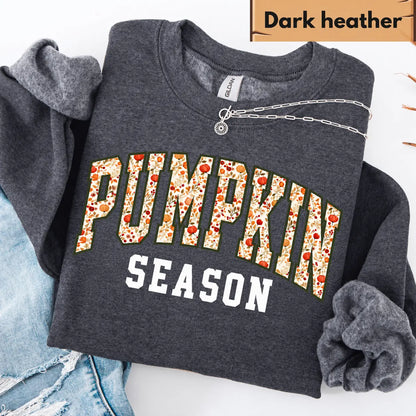 Pumpkin Season Sweatshirt, Fall Gifts, Pumpkin Patch Outfit, Thanksgiving Gifts, Womens Fall Sweaters, Cozy Autumn Crewneck - View 4