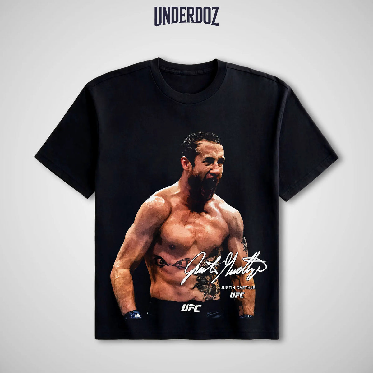 [COLLECTION] UFC Men's Fighters Short-Sleeve T-Shirt, MMA Fan Apparel, UFC Soft Cotton Round Neck Unisex Streetwear Clothes, UFC MMA Vintage Casual Sweatshirts Crewneck Top for Champions - View 18