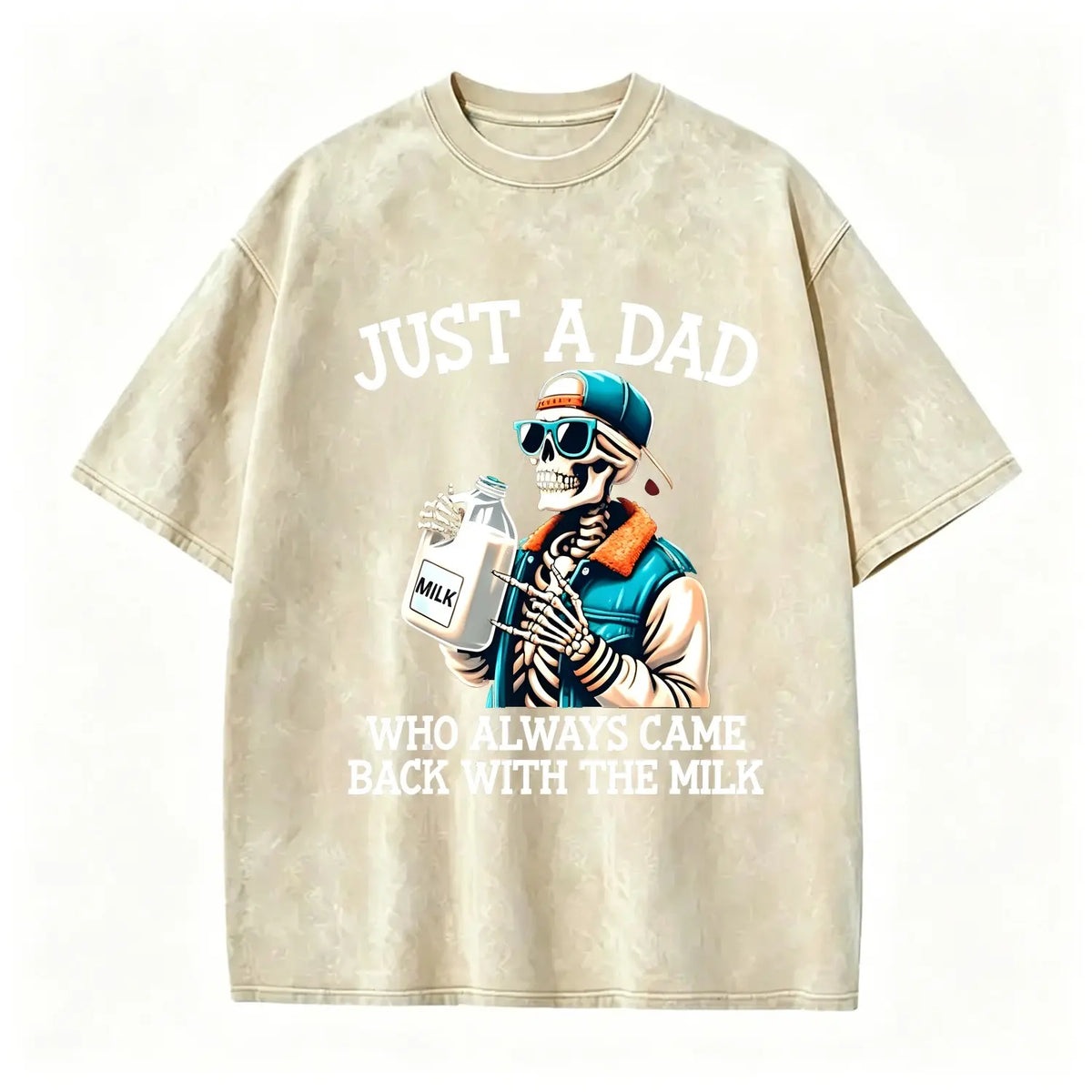 Humorous Dad Graphic Tees Featuring Sarcastic Come Back With The Milk Classic Dad Quotes Ideal Gift for Fathers - View 16