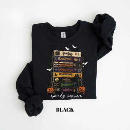 Vintage Halloween Movie Sweater, Retro Spooky Season Sweatshirt, Horror Film Graphic Pullover, Scary Movie Lover Crewneck, Halloween Gift - View 4
