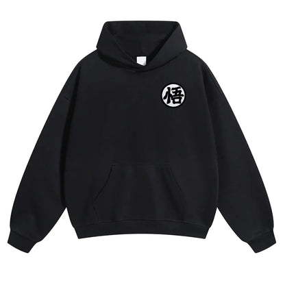 Dragon Ball DBZ Viral Anime Graphic Hoodie! Unisex 90s Retro Pullover - Funny Cartoon Streetwear Hoodies - Cozy Fleece Gift For Him Casual Cotton - View 4