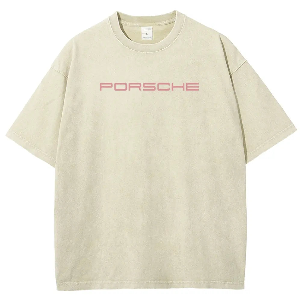Cherry Blossom Japanese Aesthetic Classic Sports Car Vintage Washed Tee 90s Men's Graphic Tee t Shirts Funny Graphic Tee Good Graphic Tees Graphic Tees Streetwear Outfits Men Vacation Outfits Oversized Tshirt Men - View 13