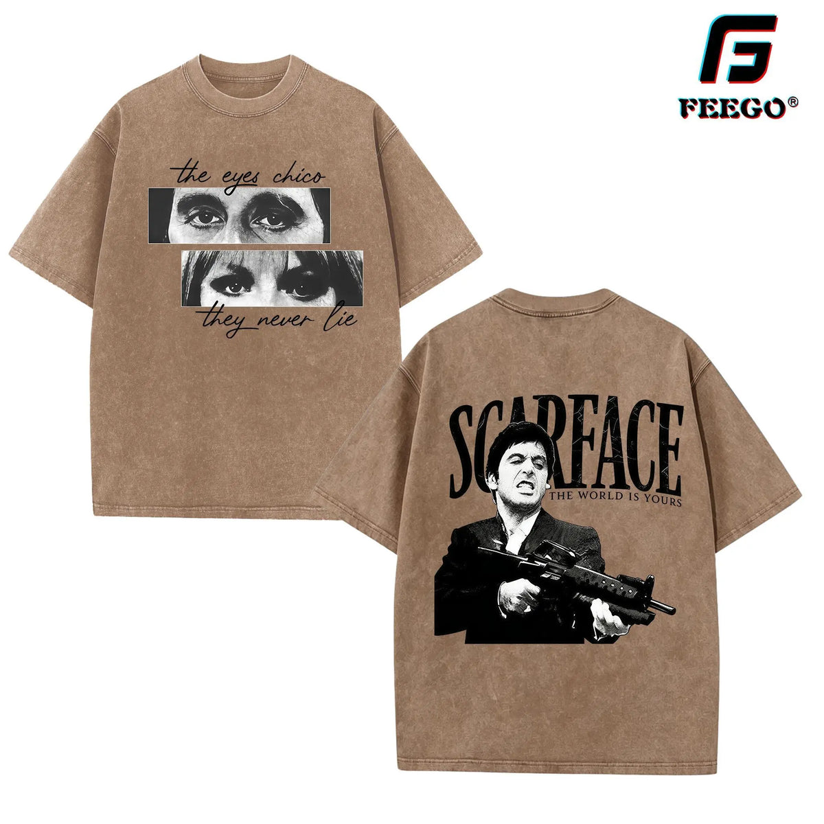 Scarface Graphic Tee For Men Stylish Black Short Sleeve Crew Neck Summer T-Shirt Vintage Gangster Style Graphic Tee For Men Stylish Black Short Sleeve Crew Neck Summer T-Shirt 100% Cotton Movie Inspired Streetwear Top Casual Graphic Top Crewneck - View 20