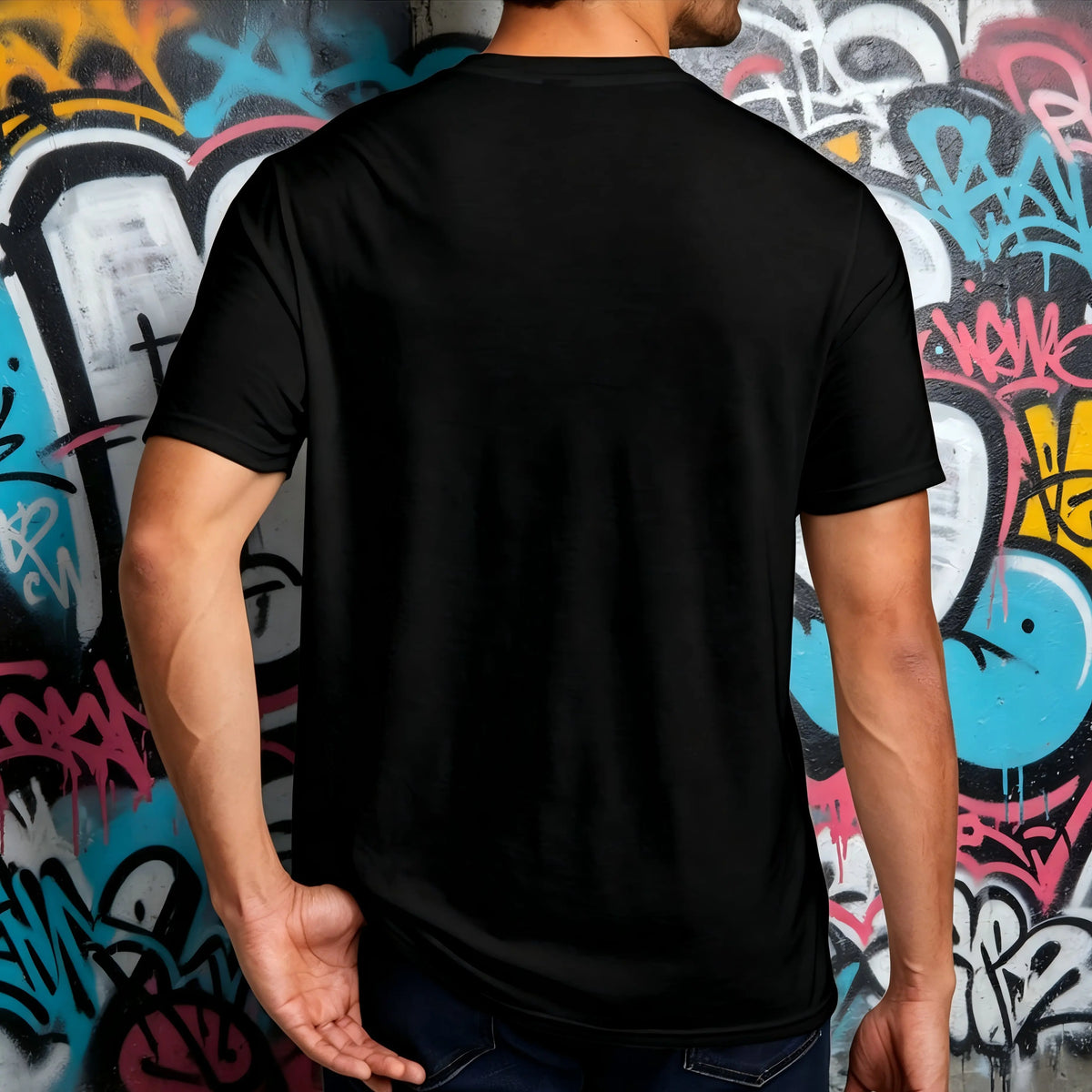 "All My Role Models Went To Prison" Christian Graphic T-Shirt for Men Women - Soft Breathable Cotton Crew Neck Short Sleeve, Wooden Thorn Cross Biblical Tee, Urban Faith Daily Top, Believer Gift, Machine Washable - View 4