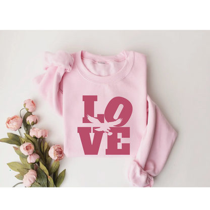 Eagles Love crewneck sweatshirt - View 12